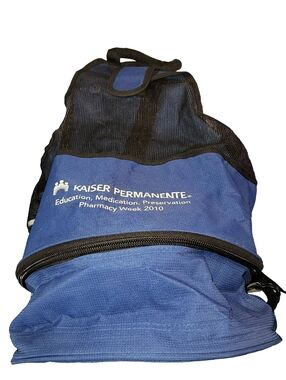 KP Pharmacy Week 2010 Mesh Backpack With Insulated Cooler Bottom